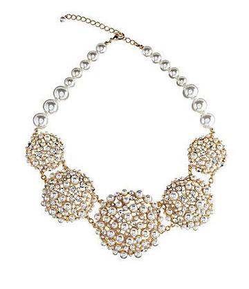 Anna & Ava Charlotte Pearl Statement Necklace