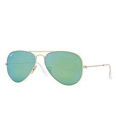 Ray-ban Flash Lens Classic Aviator Sunglasses