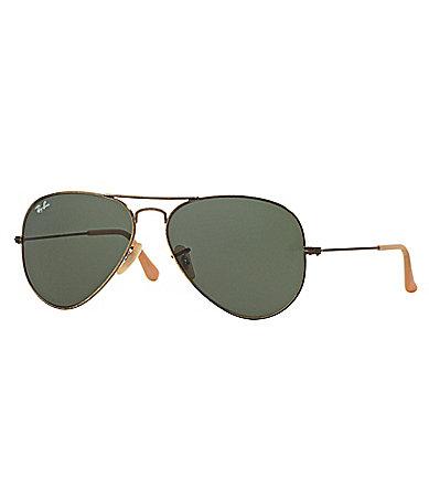 Ray-ban Distressed Gold Aviators