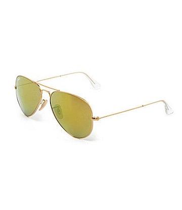 Ray-ban Color Mirrored Original Aviator Sunglasses