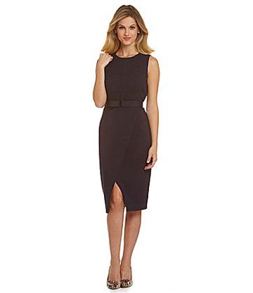 Antonio Melani Alizia Belted Faux-wrap Dress