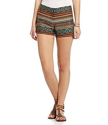 Chelsea & Violet Jacquard Printed Shorts