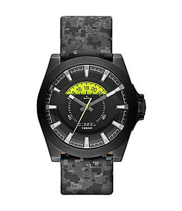 Diesel Argus Camo Pattern Strap 3-hand Oversized Watch
