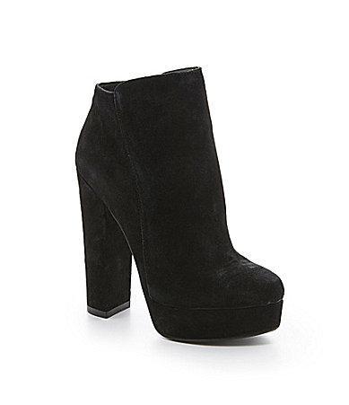Chinese Laundry Laughter Suede Booties