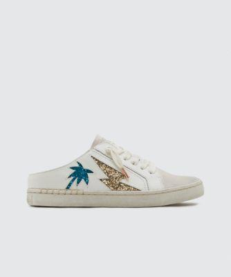 Dolce Vita Palmtree Sneakers Metallic Multi