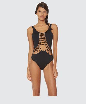 Dolce Vita Macrame One Piece Cacao