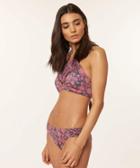Dolce Vita Kona Flora High Neck Top Dusty Rose