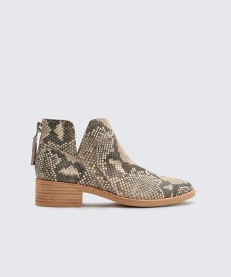 Dolce Vita Titus Booties Snake