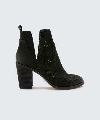 Dolce Vita Shay Perf Booties Smoke Perf