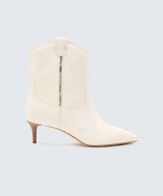 Dolce Vita Reece Booties Off White