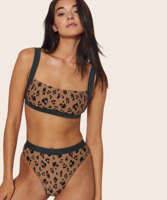 Dolce Vita Spotted Boxer Top Leopard