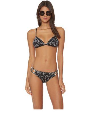 Dolce Vita Rough & Tumble Bikini Top Black