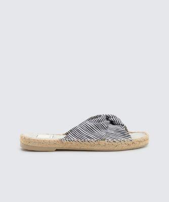 Dolce Vita Benicia Sandals White Stripe