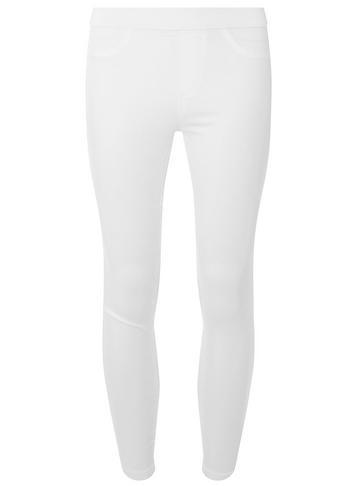 Dorothy Perkins White Eden Super Soft Ankle Grazer Jeggings