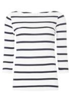 Dorothy Perkins *vila White And Navy T-shirt
