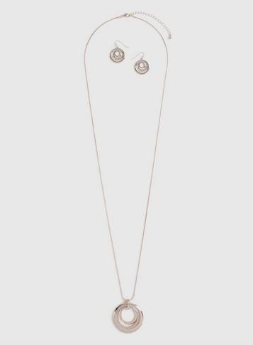 Dorothy Perkins Multi Colour Glitter Jewellery Set