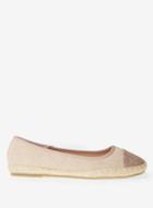 Dorothy Perkins Wide Fit Nude Carrie Espadrilles