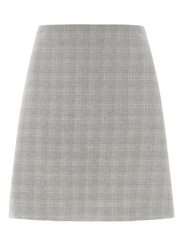 Dorothy Perkins Grey Prince Of Wales Check A-line Skirt