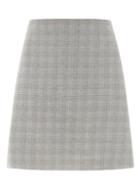Dorothy Perkins Grey Prince Of Wales Check A-line Skirt