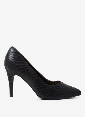 Dorothy Perkins Black Microfibre Drake Court Shoes