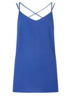 Dorothy Perkins *tall Cobalt Cross Back Camisole Top