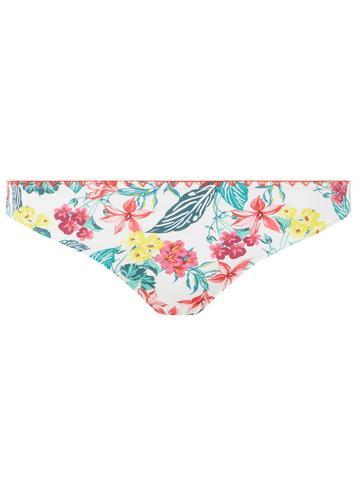 Dorothy Perkins *dp Beach Ivory Floral Stitch Bikini Bottoms