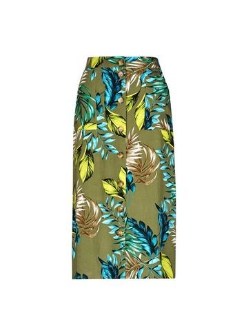Dorothy Perkins Khaki Midi Skirt