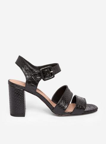 Dorothy Perkins Black 'betty' Heeled Sandals