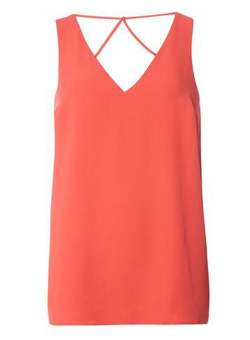 Dorothy Perkins Red Built Up Top
