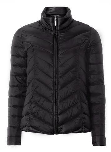 Dorothy Perkins Black Chevron Pack-a-jacket