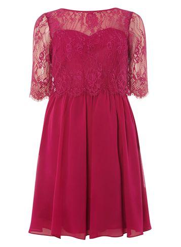 Dorothy Perkins *showcase Pink Lola Prom Dress