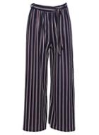 Dorothy Perkins *izabel London Navy Tie Waist Trousers