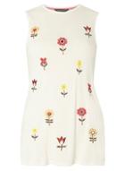 Dorothy Perkins Ivory Multi Embroidered Tank Top