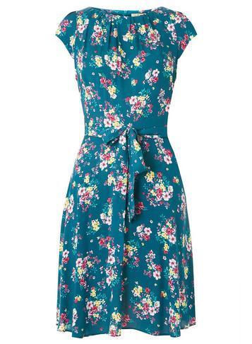 Dorothy Perkins *billie & Blossom Teal Skater Dress