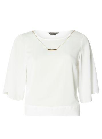 Dorothy Perkins Ivory Chain Trim T-shirt