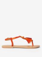Dorothy Perkins Orange 'marbella' Tassel Sandals