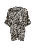 Dorothy Perkins Black Leopard Print Cover Up