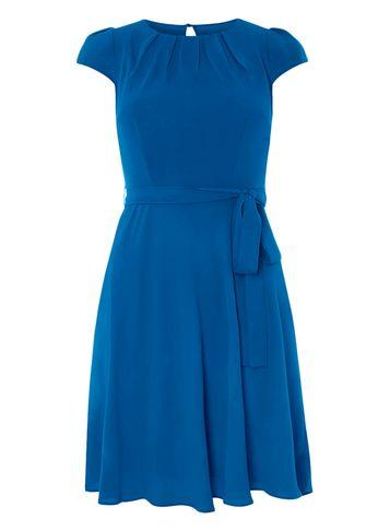 Dorothy Perkins *billie & Blossom Teal Belted Dress