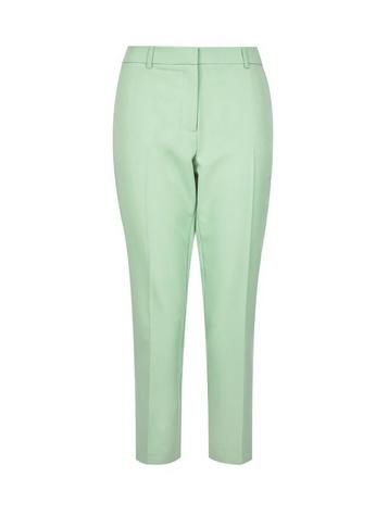 Dorothy Perkins Mint Split Hem Ankle Grazer Trousers