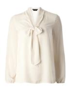 Dorothy Perkins Ivory Pussybow Top