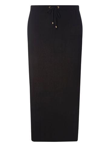 Dorothy Perkins Dp Curve Black Maxi Skirt