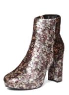Dorothy Perkins Floral Velvet 'anastasia' Ankle Boots