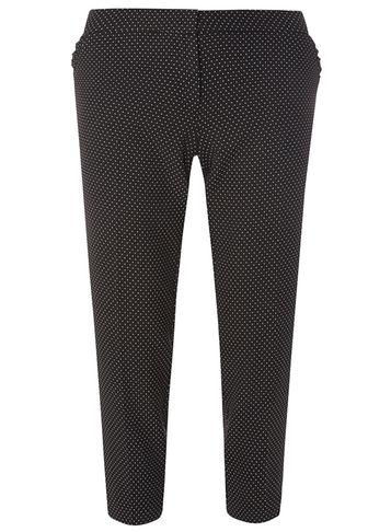 Dorothy Perkins Petite Ruffle Spotted Trousers