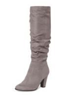 Dorothy Perkins Wide Fit Grey 'wynter' Boots