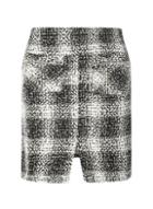 Dorothy Perkins Black And White Boucle A- Line Skirt