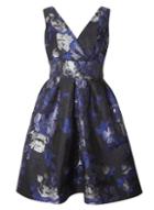 Dorothy Perkins *luxe Blue Shadow Prom Dress
