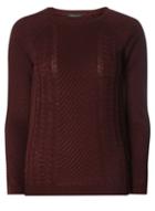 Dorothy Perkins *tall Berry Cable Detail Jumper