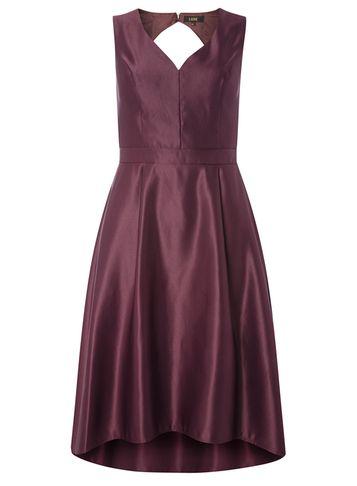 Dorothy Perkins *luxe Grape Hi-low Prom Dress