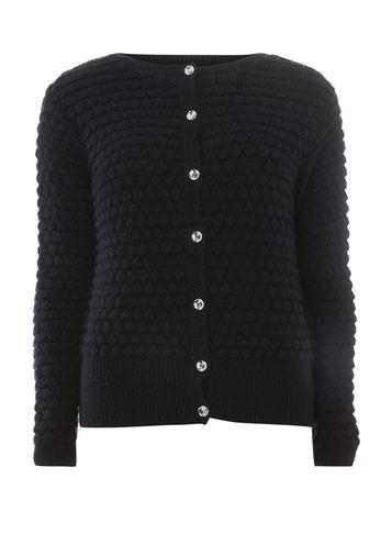 Dorothy Perkins Navy Blue Bubble Cardigan