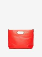 Dorothy Perkins Red Mini Metal Handle Tote Bag
